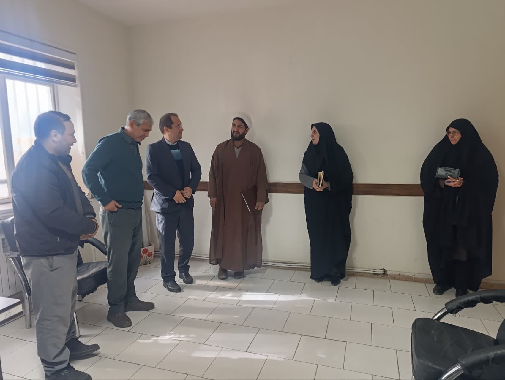 نظارت ستادی و خداقوت به کارکنان اداره کل ورزش و جوانان استان